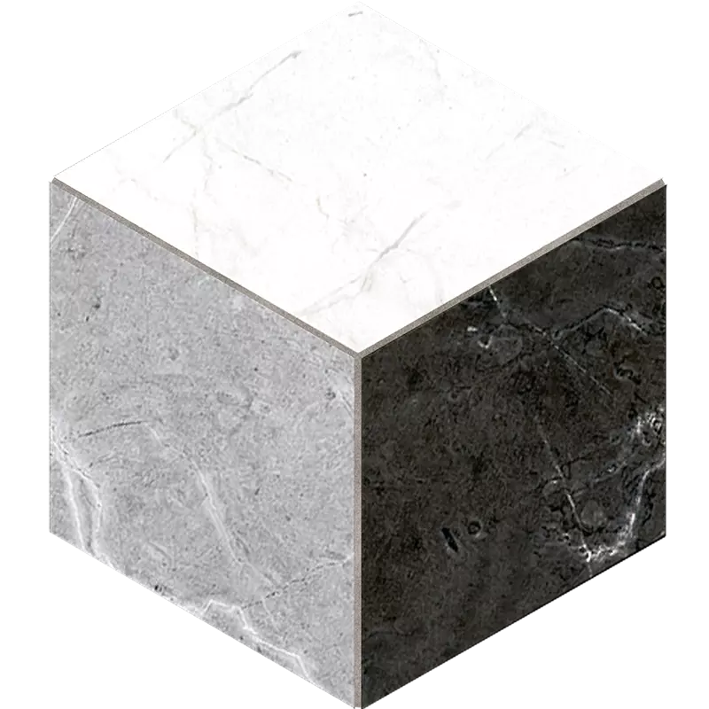 Мозаика 25x29 белый Estima Vision VS02