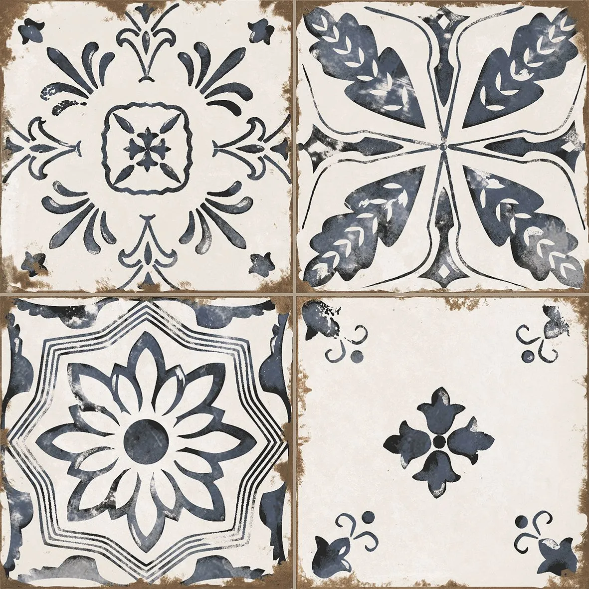 Керамогранит 40x40 бежевый Grasaro Rust Beige G-186 d01