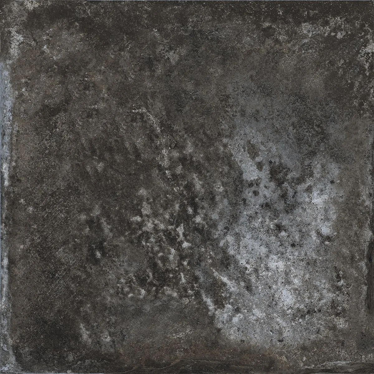 Керамогранит 40x40 черный Grasaro Rust Black G-185