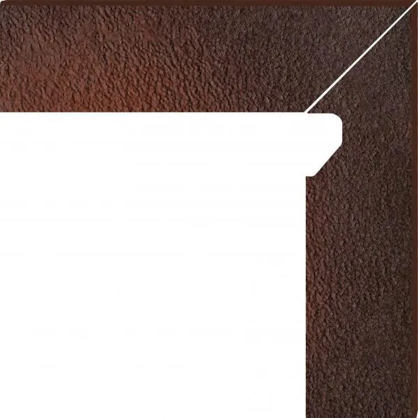 Плинтус 8.1х30 brown Paradyz Cloud