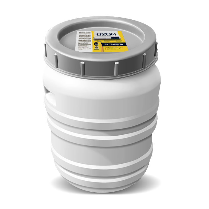 Пропитка-антисептик против плесени и грибка "Биозащита-концентрат" для дерева и минеральных поверхностей БЗК-50   морозостойкая