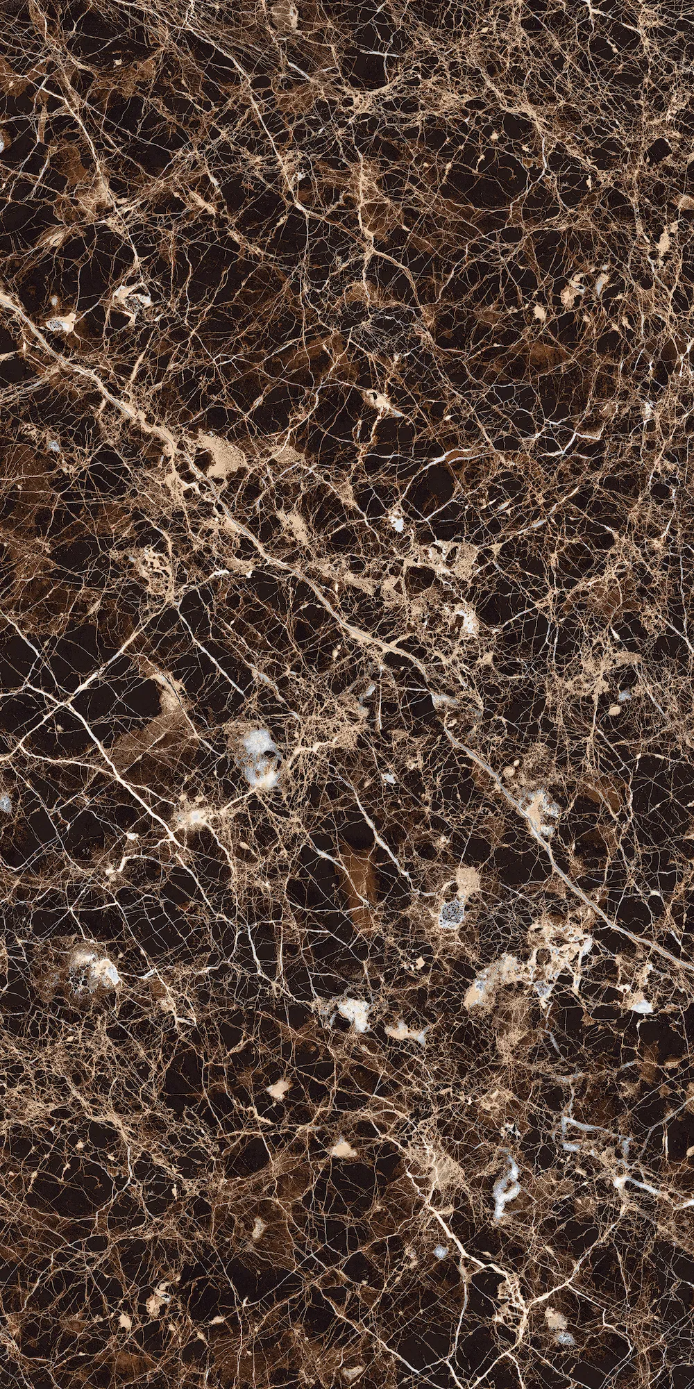 Керамогранит 60х120 коричневый Maimoon Ceramica HG Glossy Emperador Grand Brown