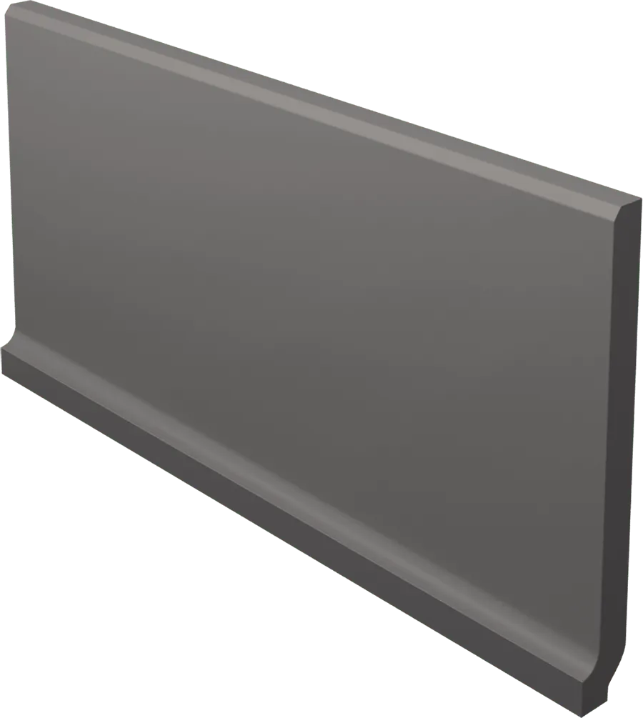 Плинтус 10х19.8 nero Paradyz Bazo