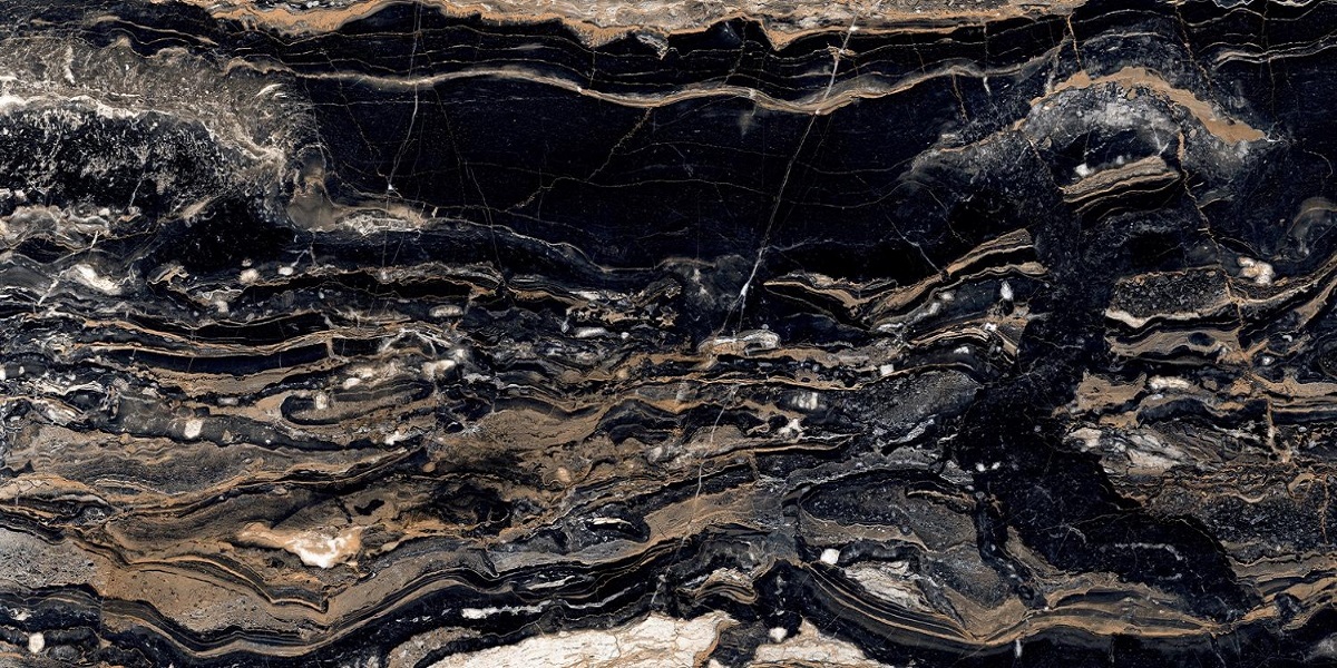 Керамогранит 60х120 Bluezone Galaхy Black