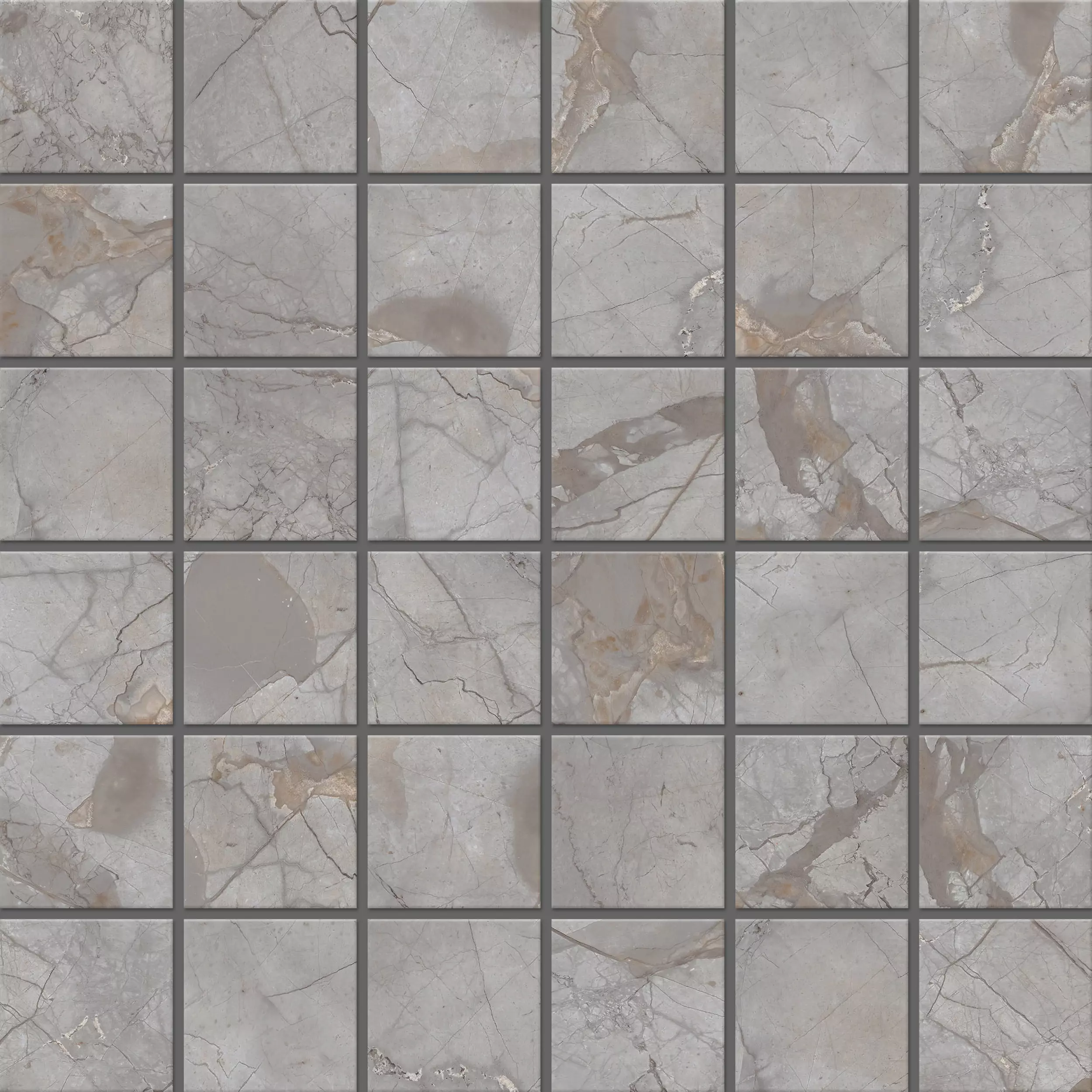 Мозаика 30x30 серый Estima Marble MOG201