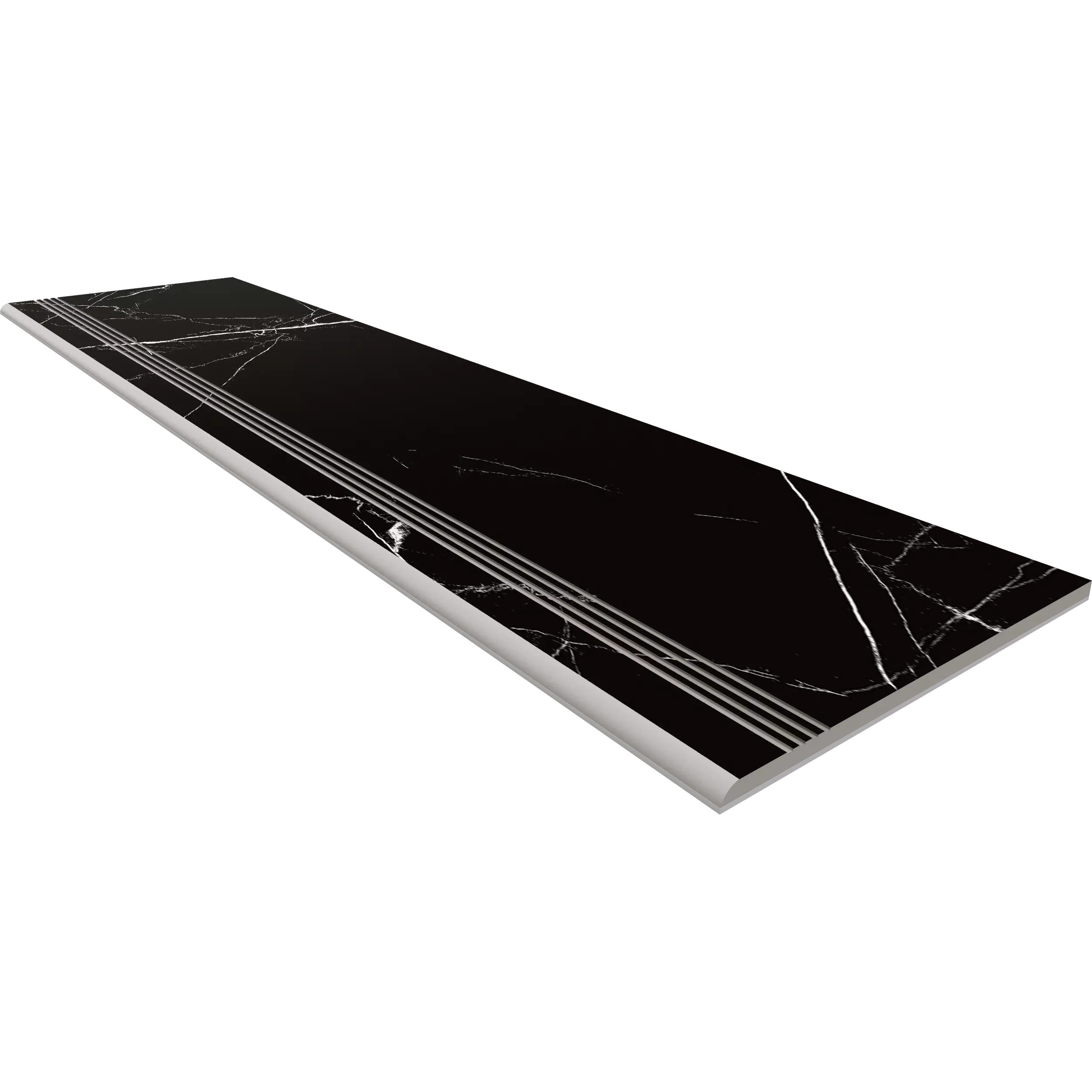 Ступени 30x120 черный Estima Marble MOG601