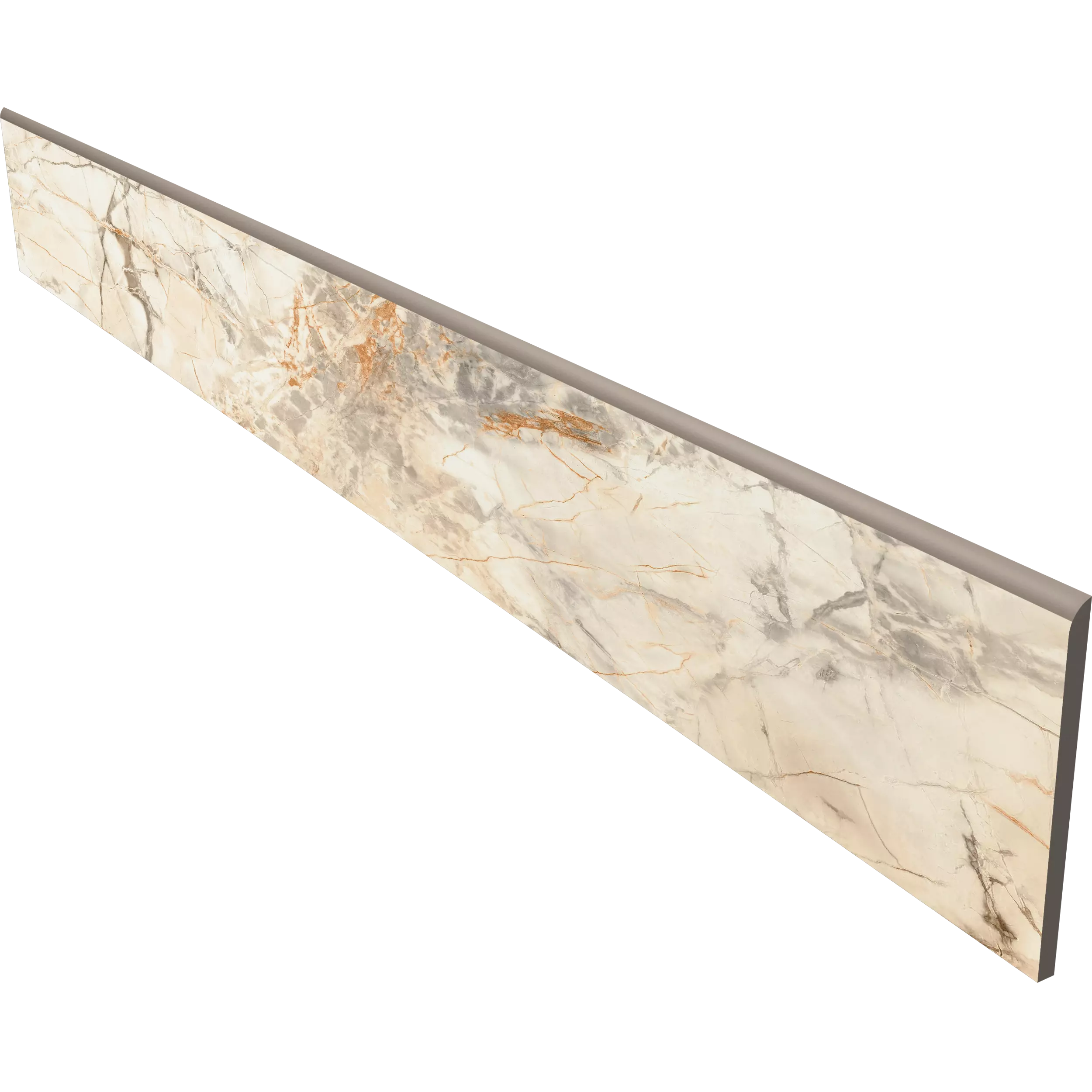 Плинтус 7x60 бежевый Estima Marble MOG301