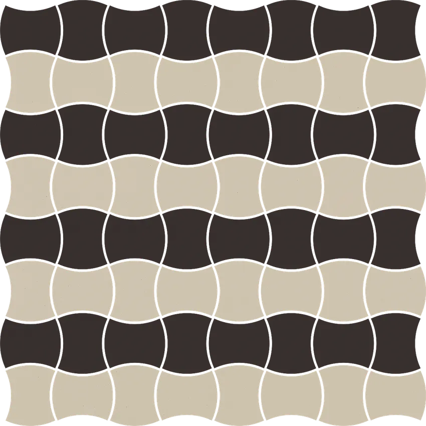 Мозаика 30.9х30.9 nero Paradyz Modernizm
