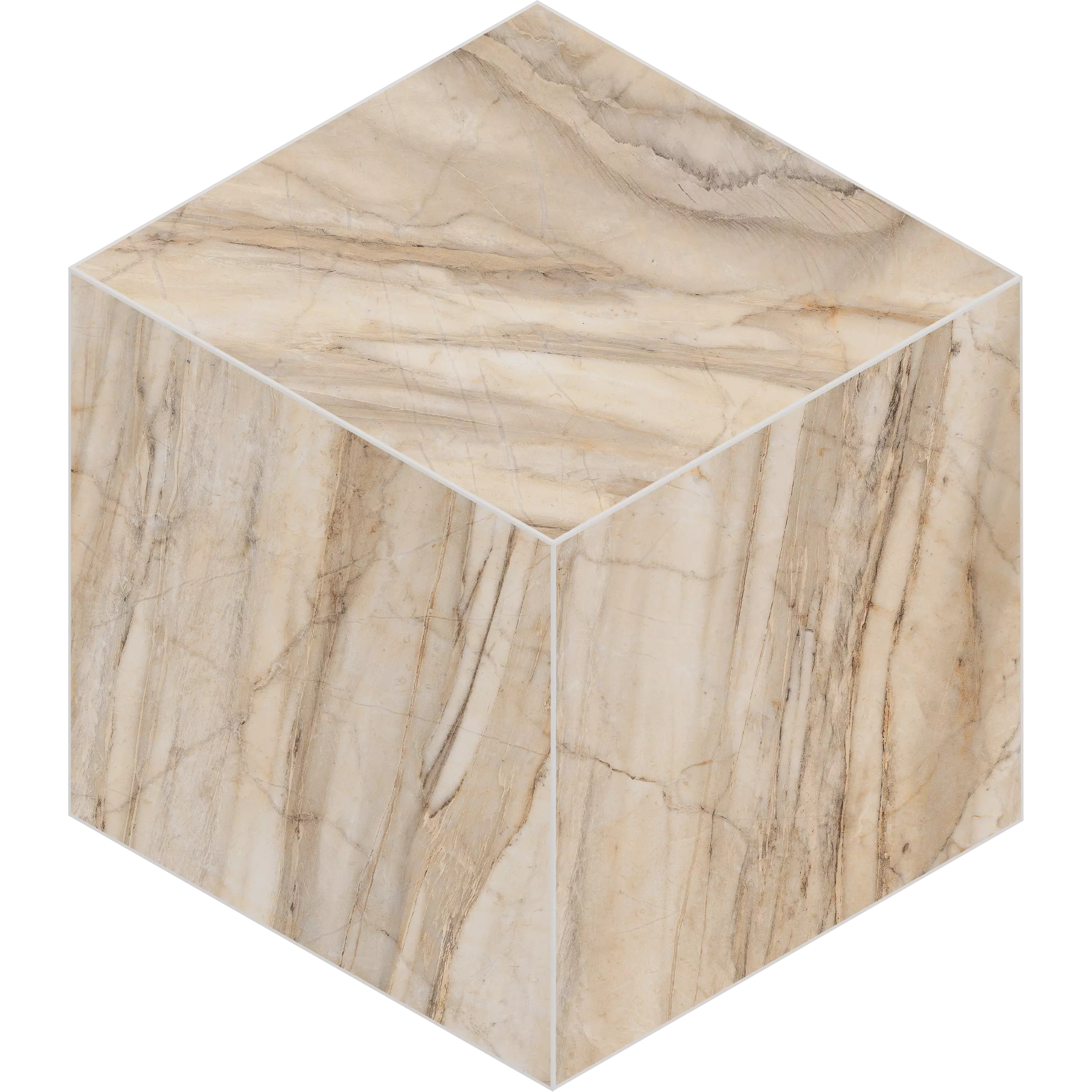 Мозаика 25x29 бежевый Estima Bernini BR01