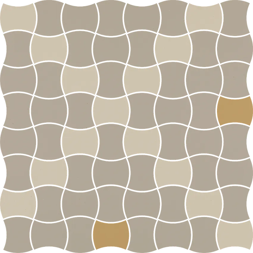Мозаика 30.9х30.9 bianco Paradyz Modernizm