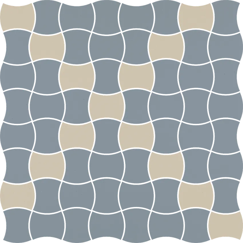 Мозаика 30.9х30.9 blue Paradyz Modernizm