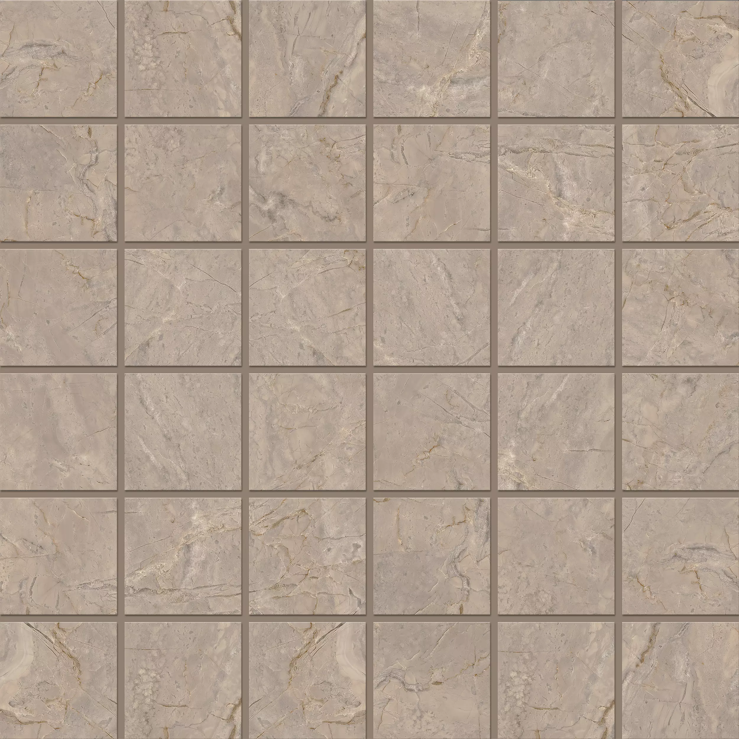Мозаика 30x30 бежевый Estima Bernini BR02