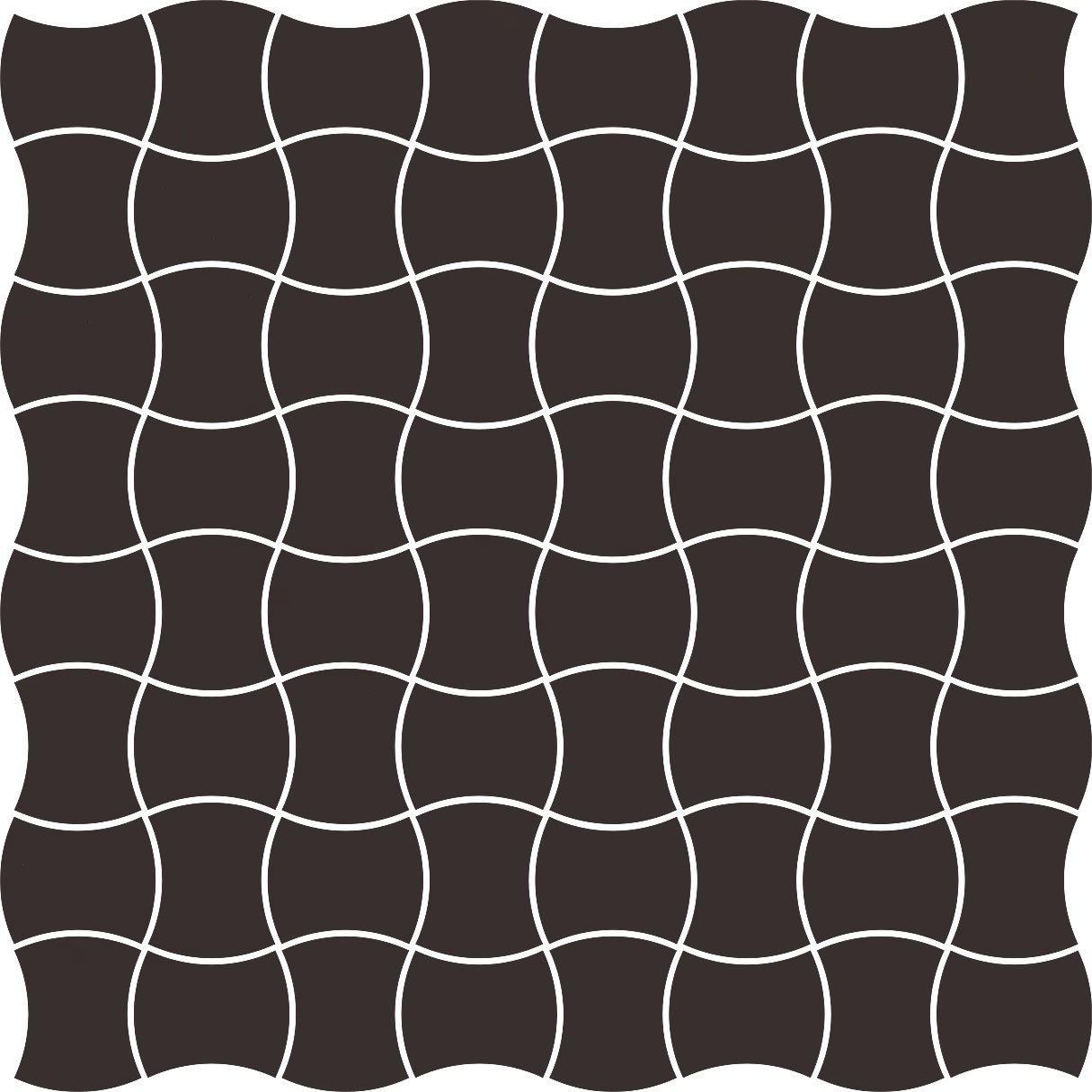 Мозаика 30.9х30.9 nero Paradyz Modernizm