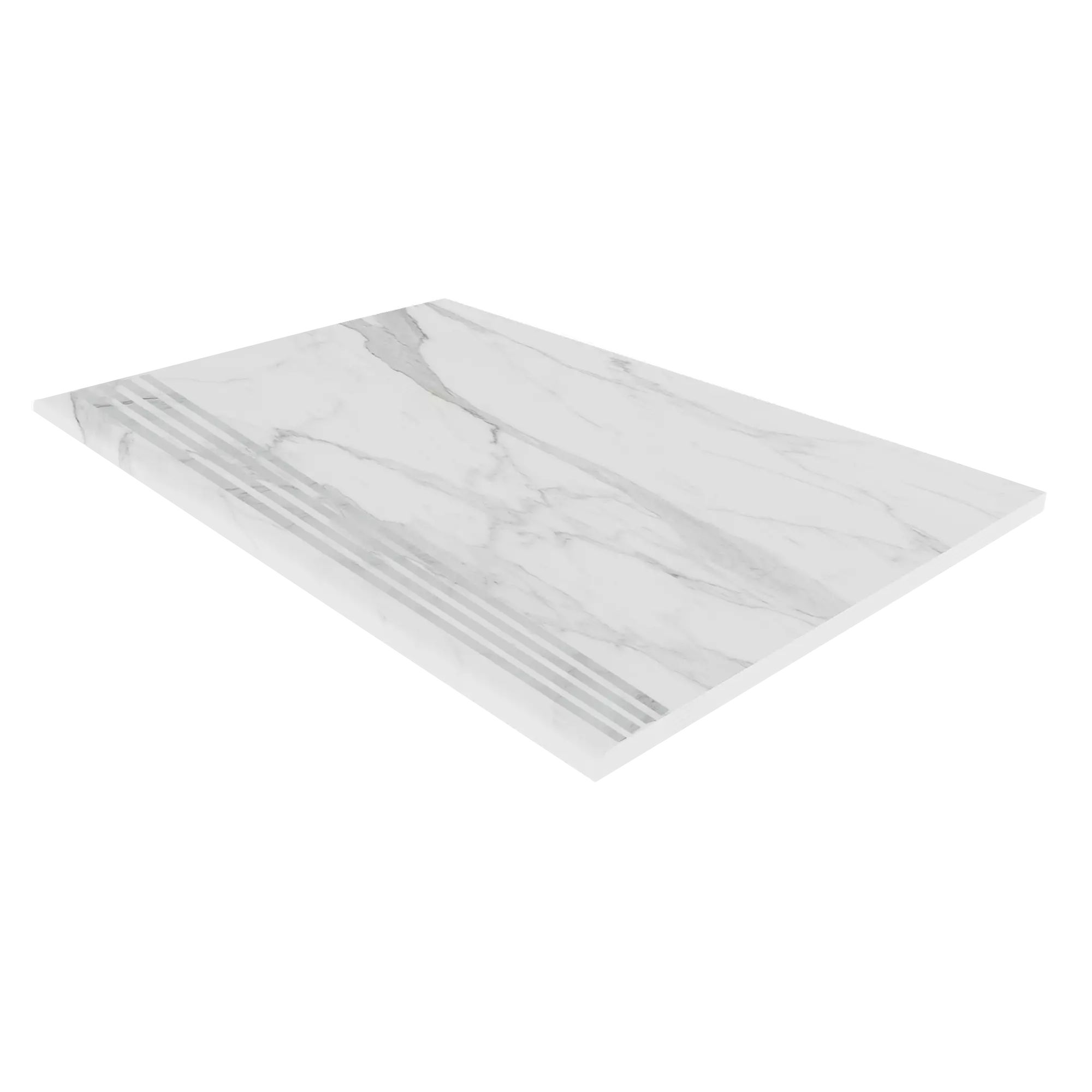 Ступени 33x120 белый Estima Montis MN01