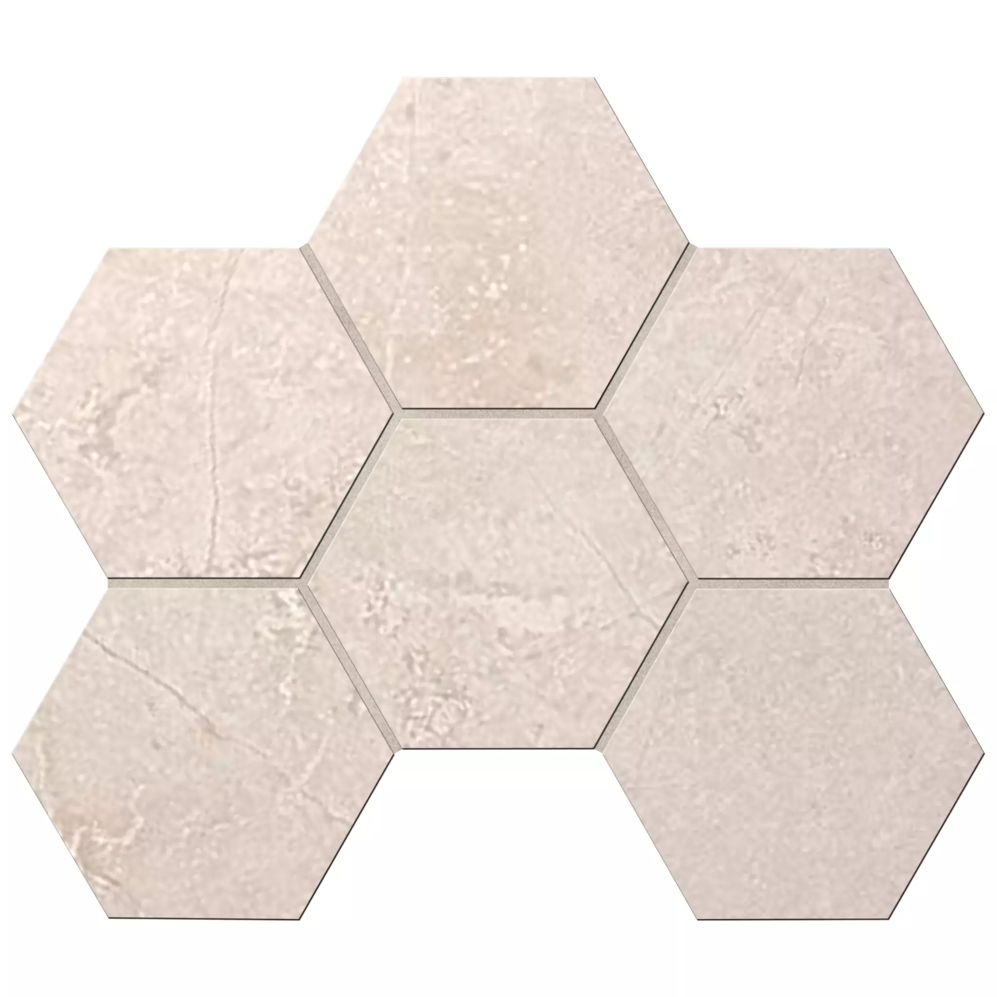 Мозаика 25x28.5 бежевый Estima Marmulla MA03