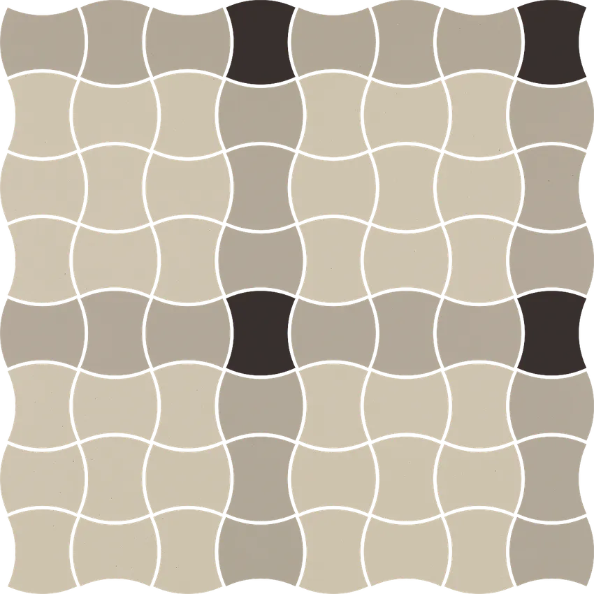 Мозаика 30.9х30.9 grys Paradyz Modernizm