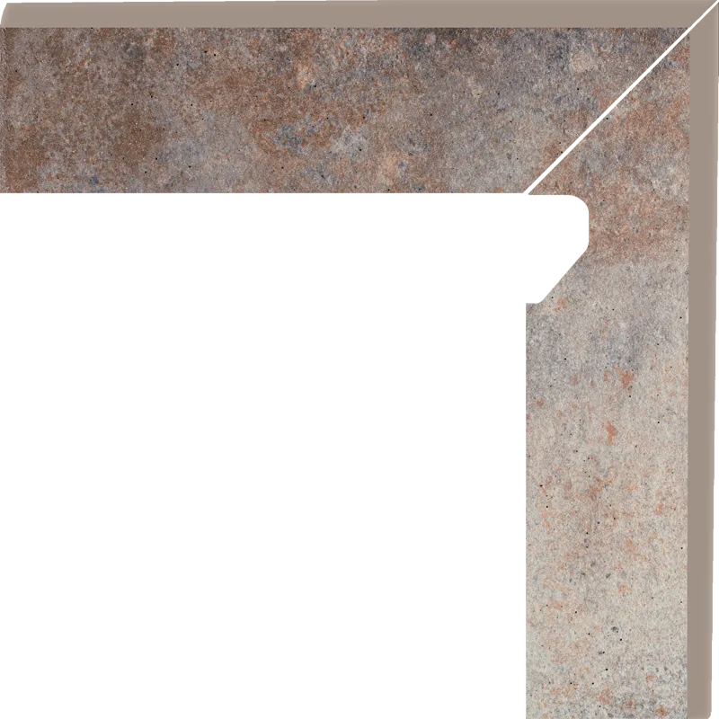 Плинтус 8.1х30 grys Paradyz Viano