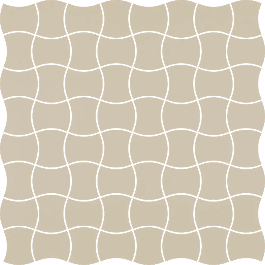 Мозаика 30.9х30.9 bianco Paradyz Modernizm