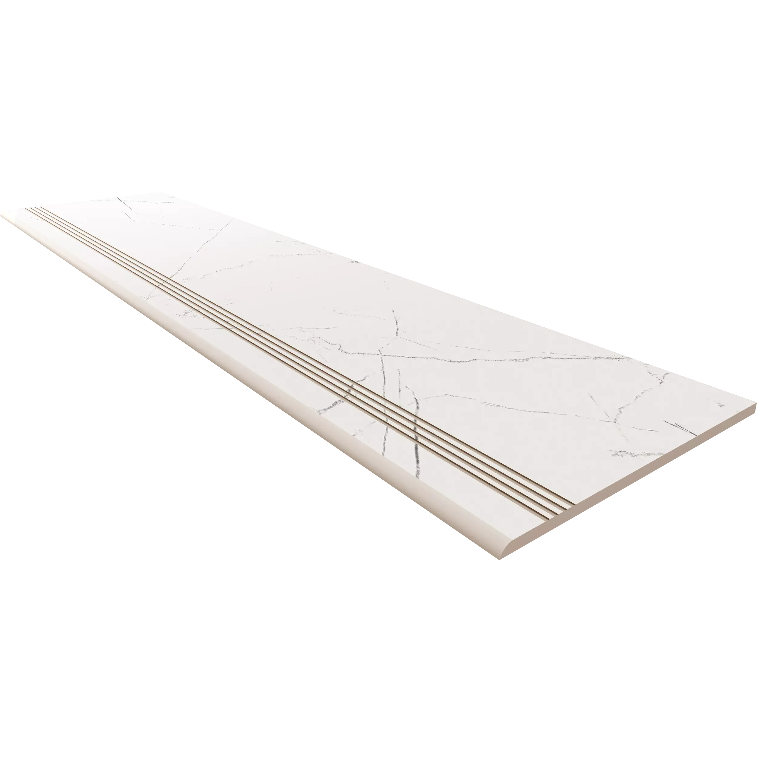 Ступени 30x120 белый Estima Marble MOG101