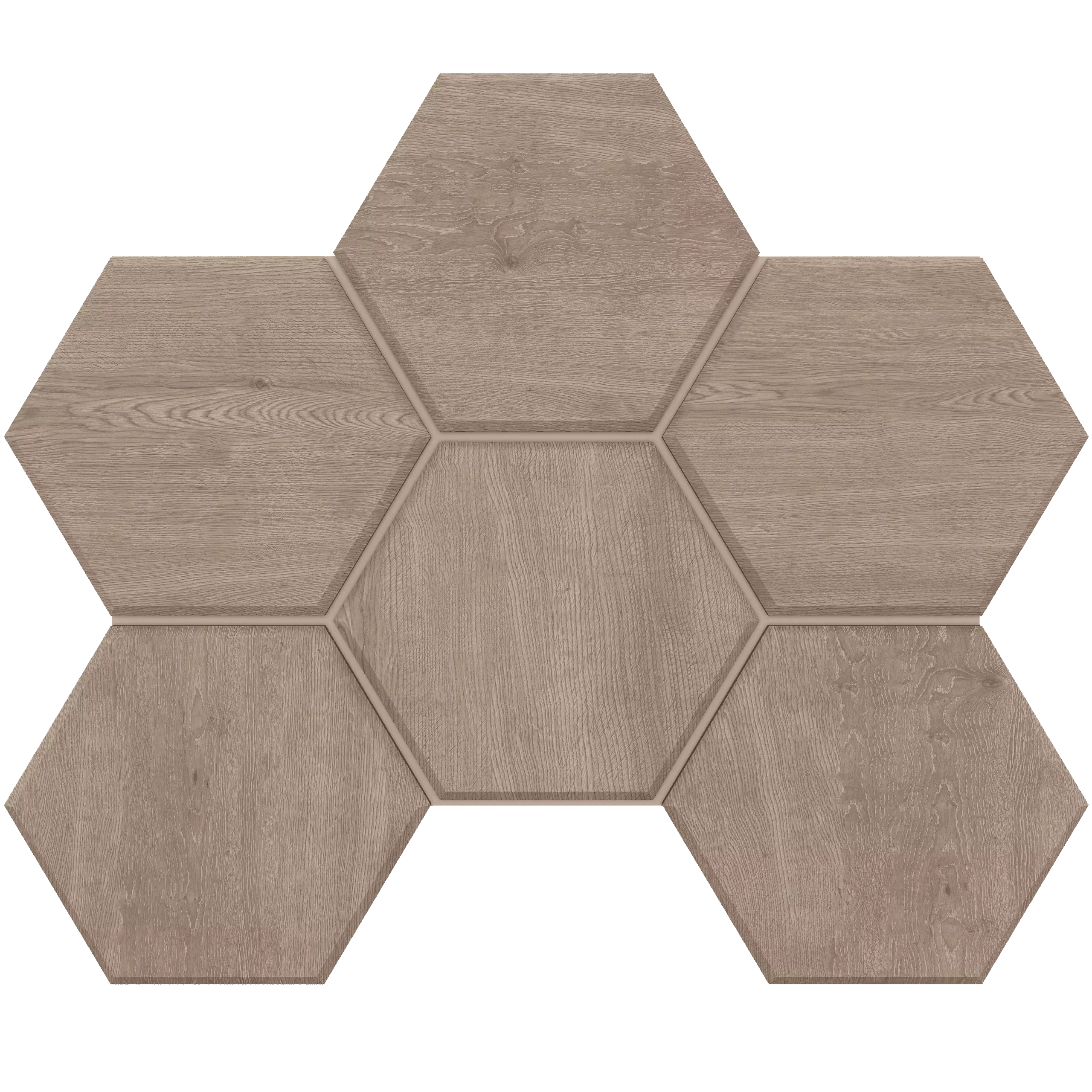 Мозаика 25x28.5 серый Estima Classic Wood CW02