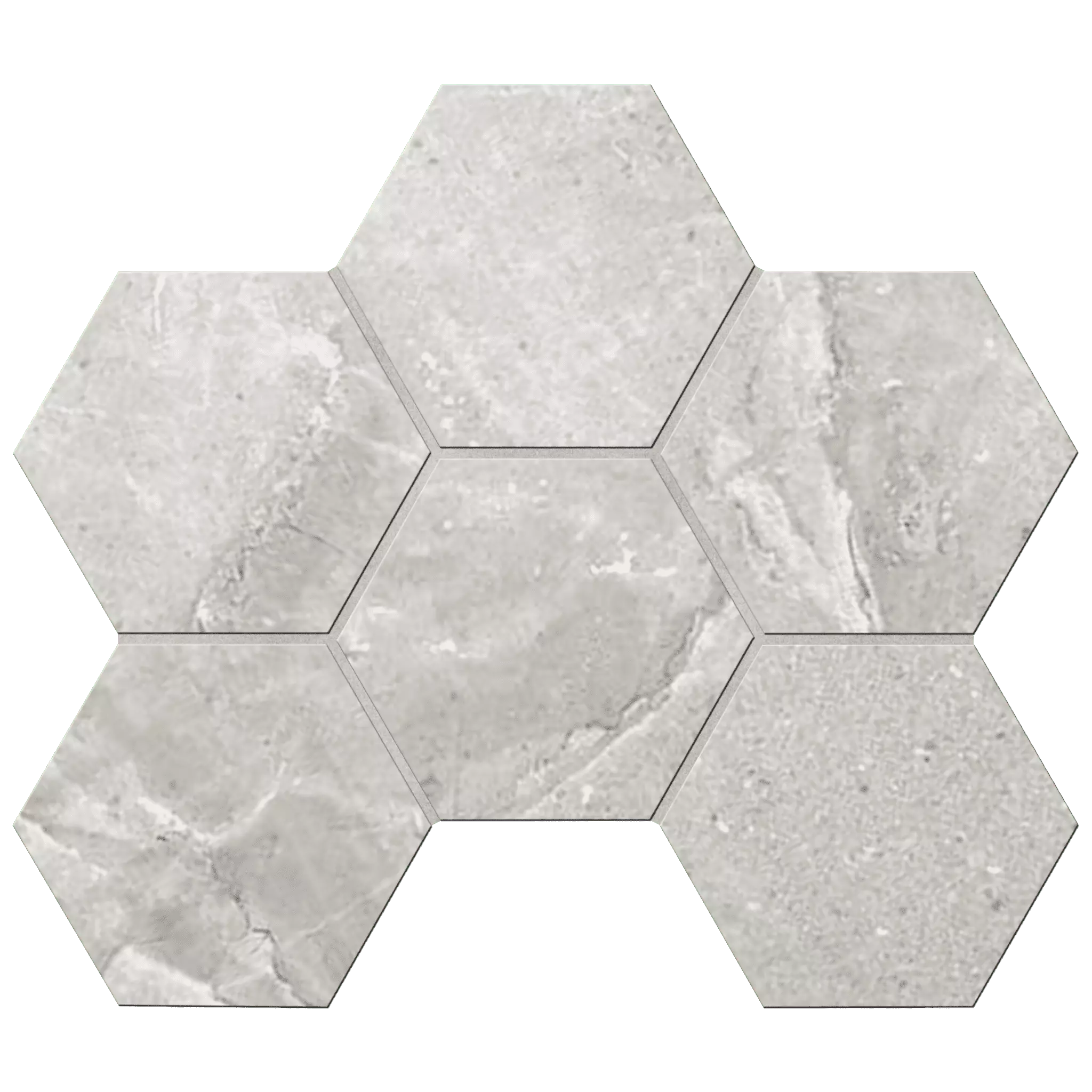 Мозаика 25x28.5 серый Estima Kailas KA01