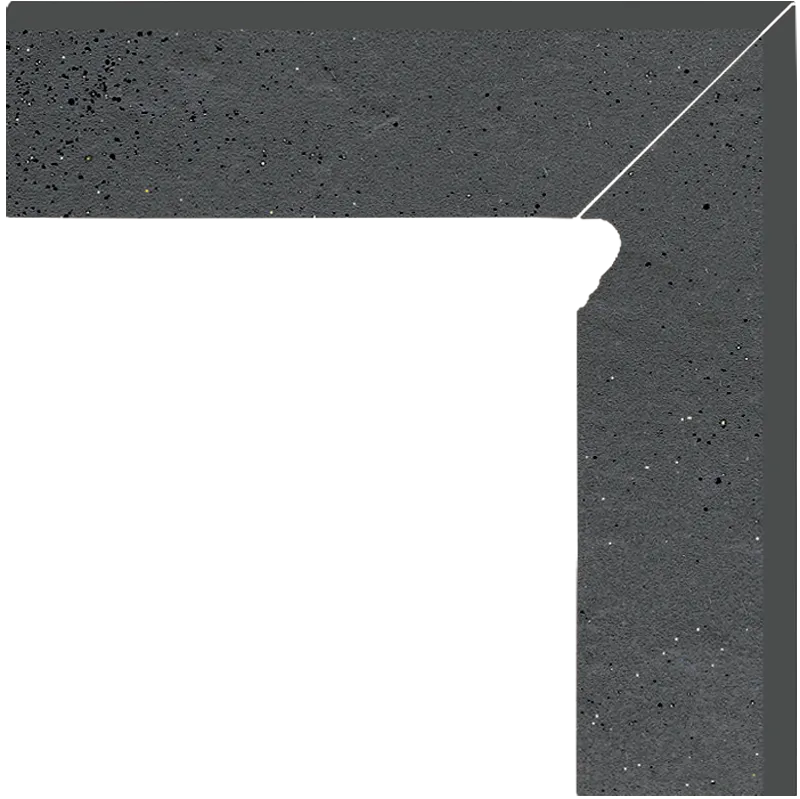 Плинтус 8.1х30 grafit Paradyz Semir