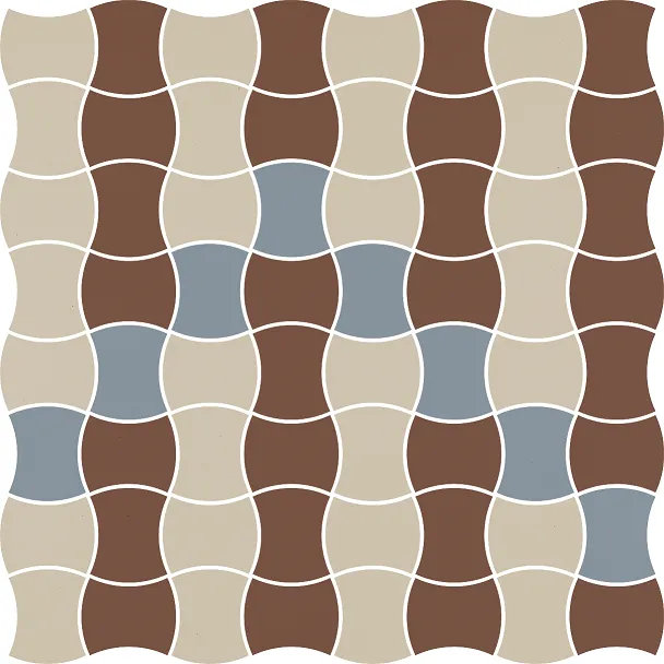 Мозаика 30.9х30.9 bianco Paradyz Modernizm
