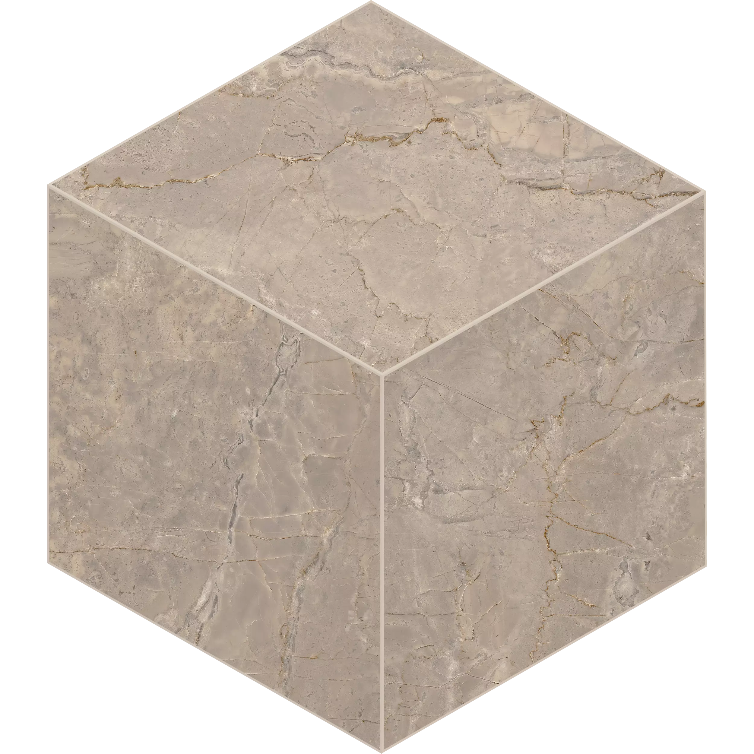 Мозаика 25x29 бежевый Estima Bernini BR02