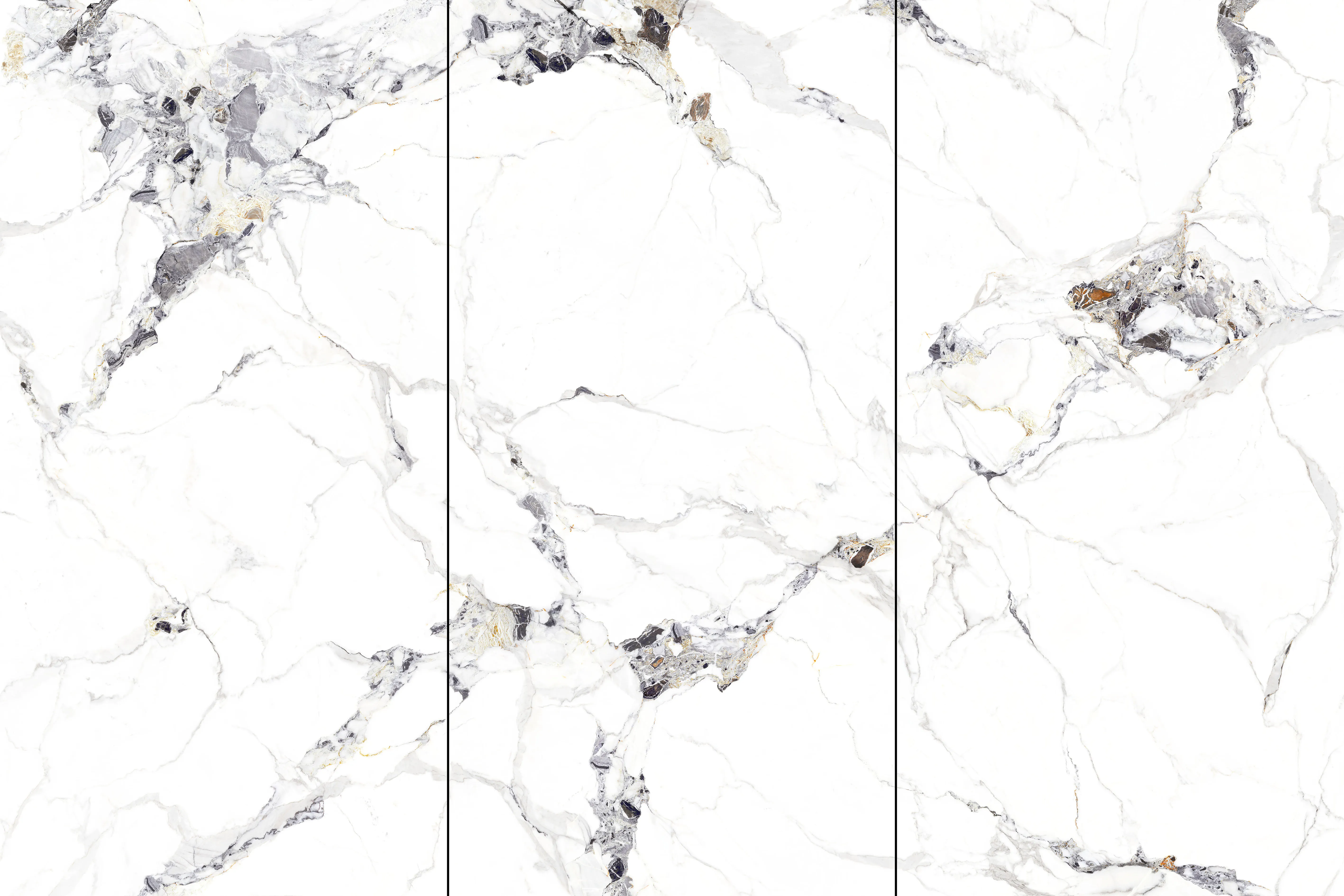 Керамогранит Breccia Bianco 120х240 белый NT Ceramic Atlas Wide NTT3310P