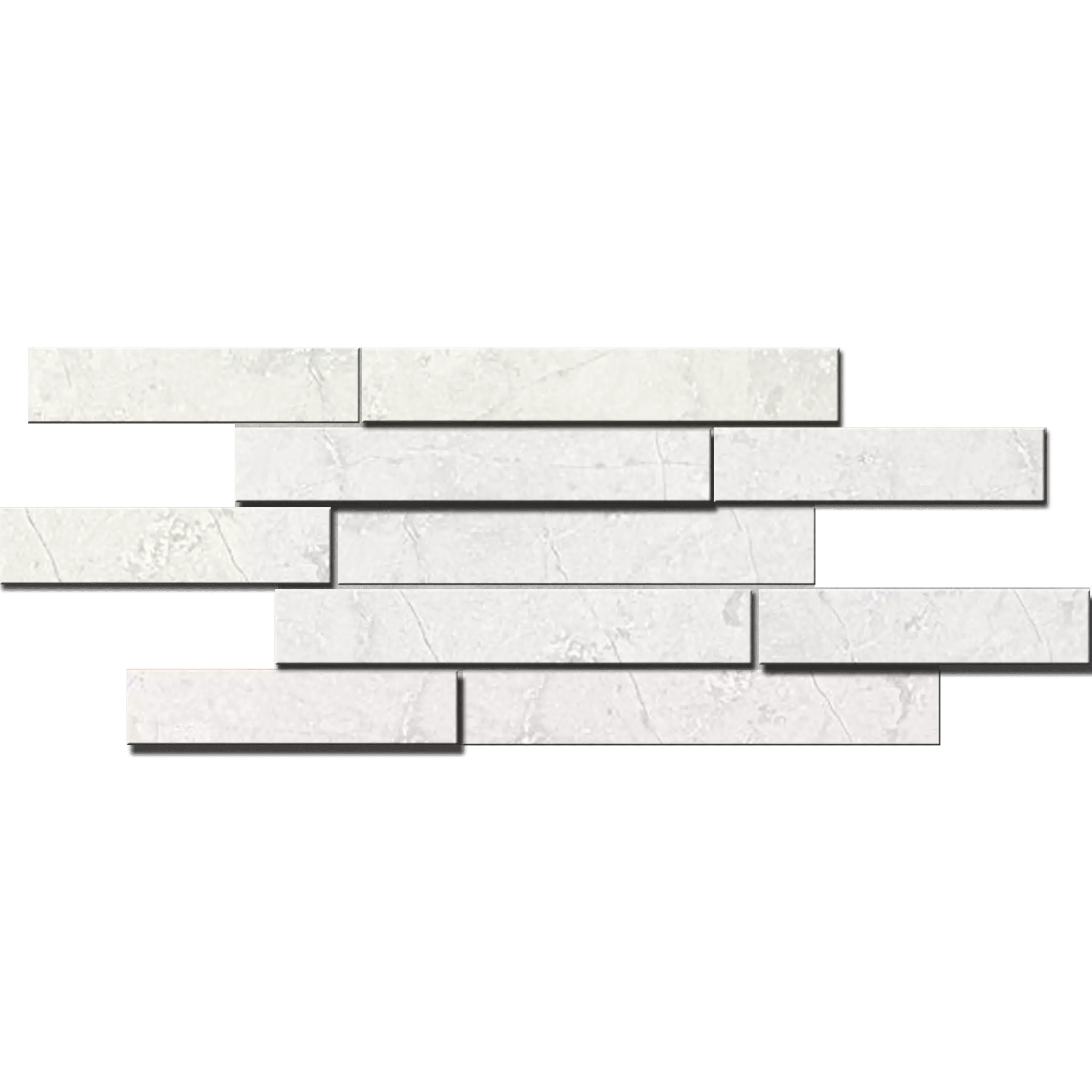 Мозаика 28x78.5 серый Estima Marmulla MA01