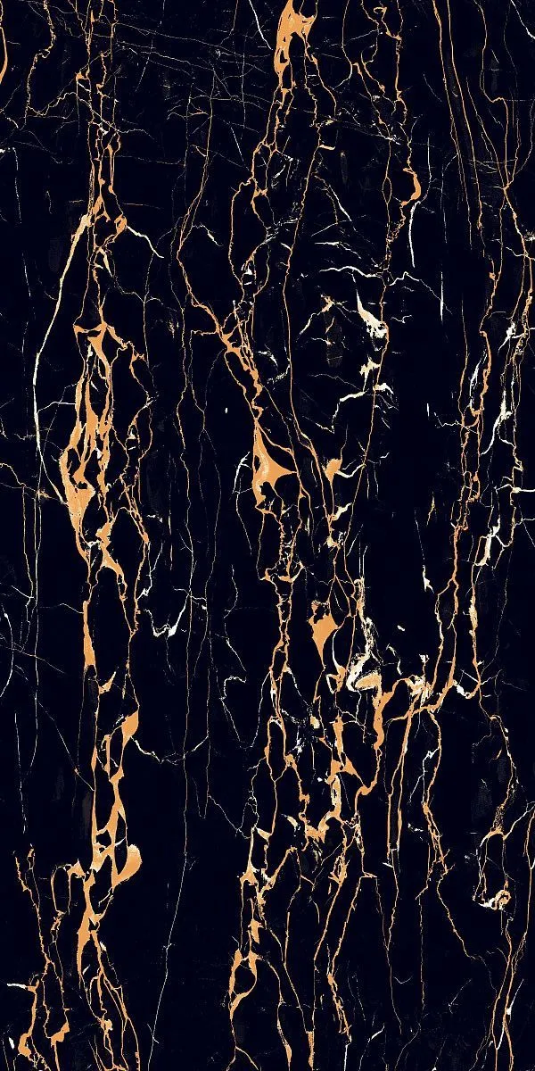 Керамогранит 60х120 черный Art Ceramic Portoro Gold