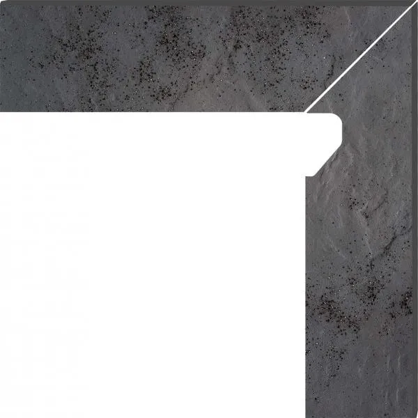 Плинтус 8.1х30 grafit Paradyz Semir