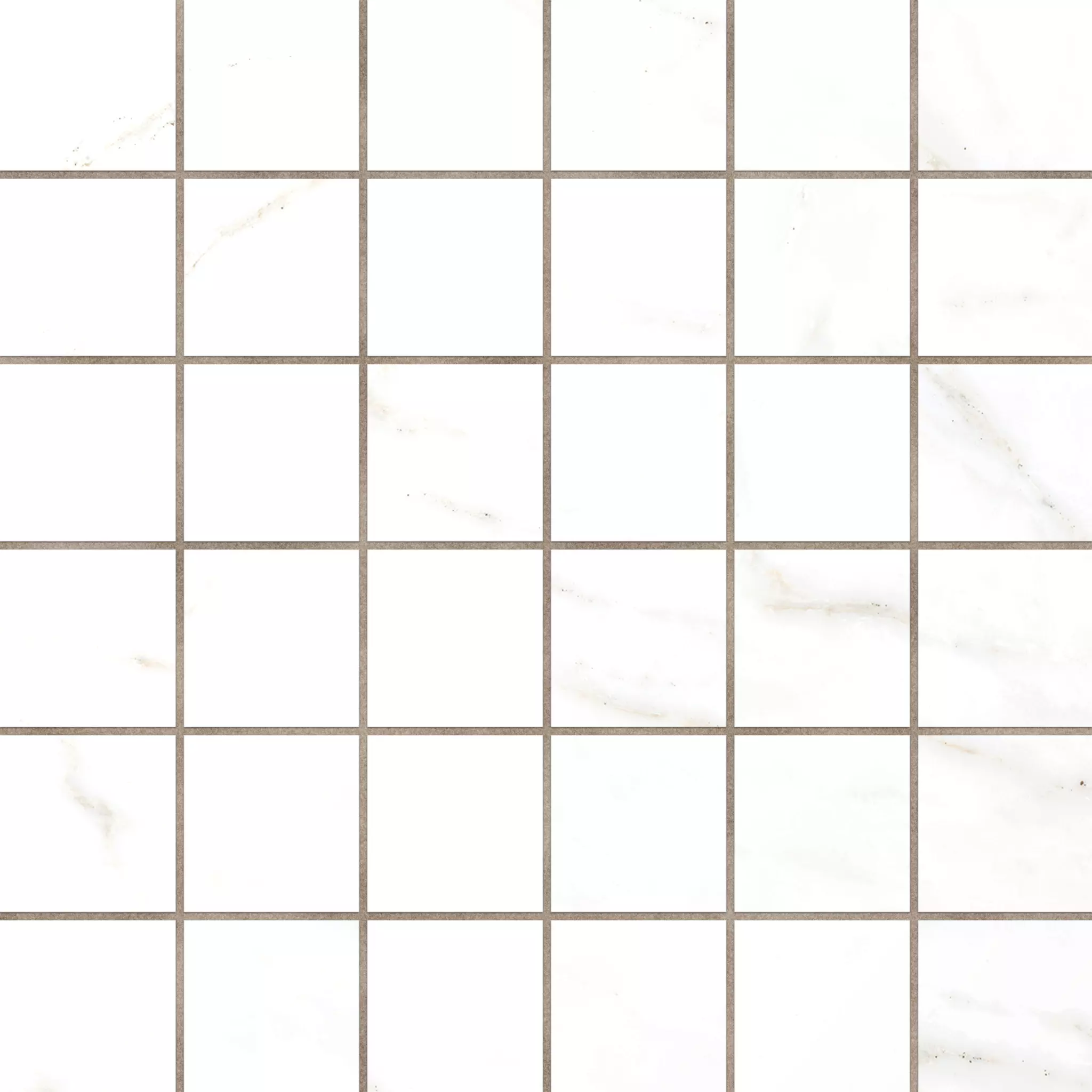 Мозаика 30x30 белый Estima Ideal ID01