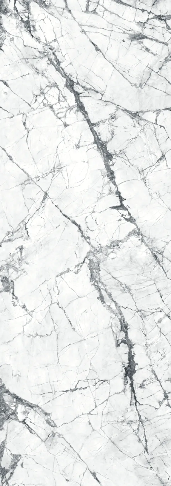 Керамогранит 162х324 серый Laminam I Naturali Invisible White Soft Touch