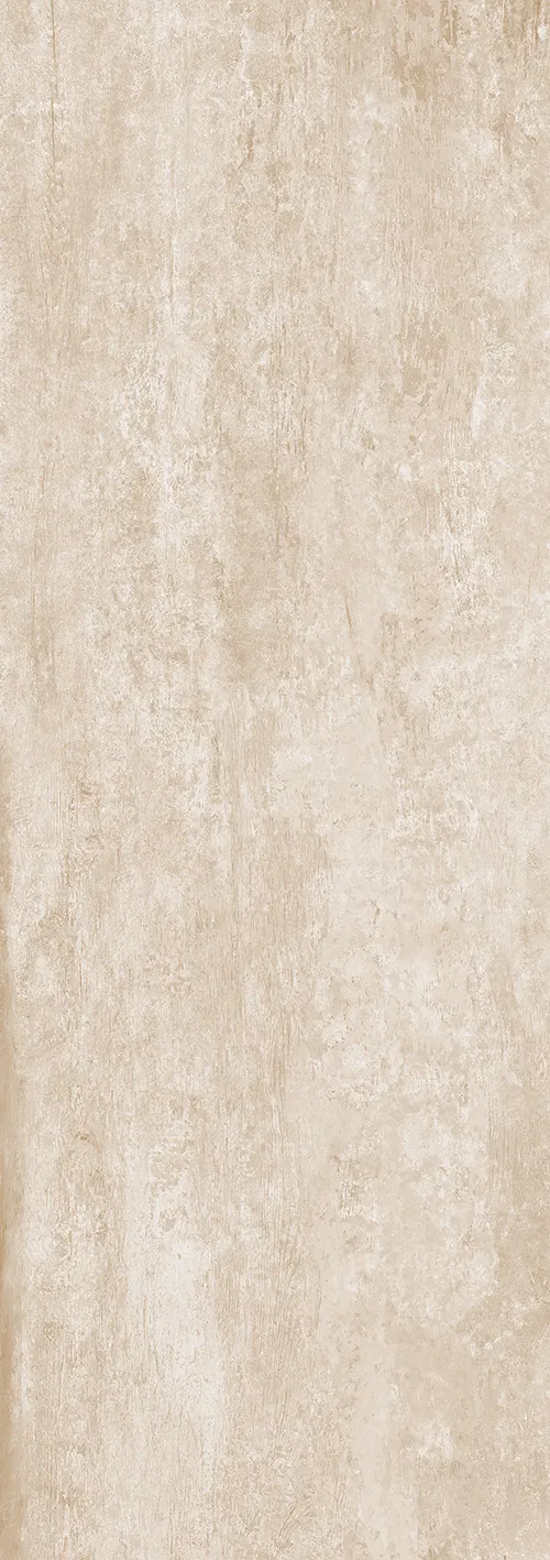 Керамогранит 100х300 бежевый Laminam Cementi Avorio Bocciardato