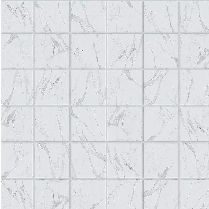 Мозаика 30x30 белый Estima Montis MN01
