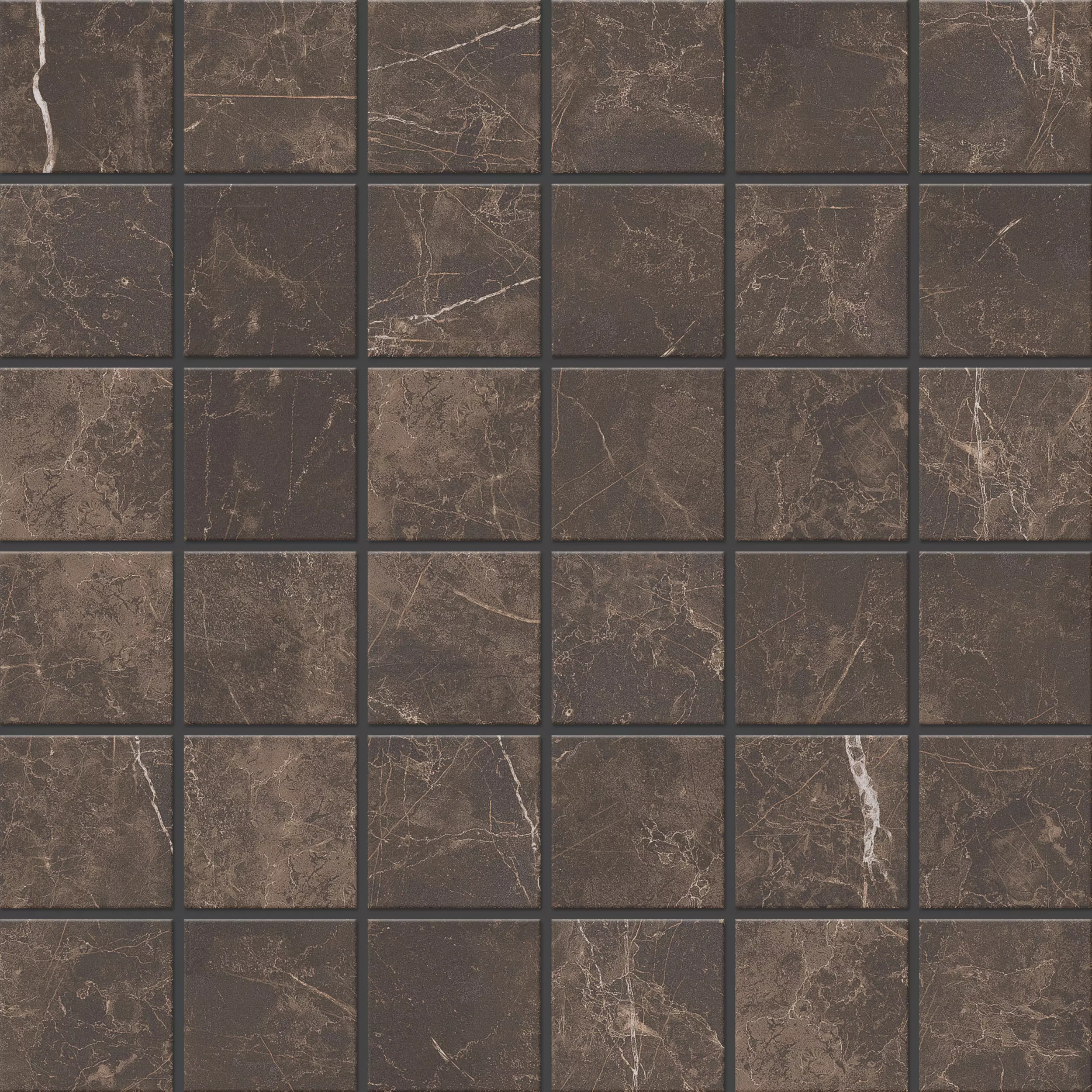 Мозаика 30x30 коричневый Estima Marble MOG401