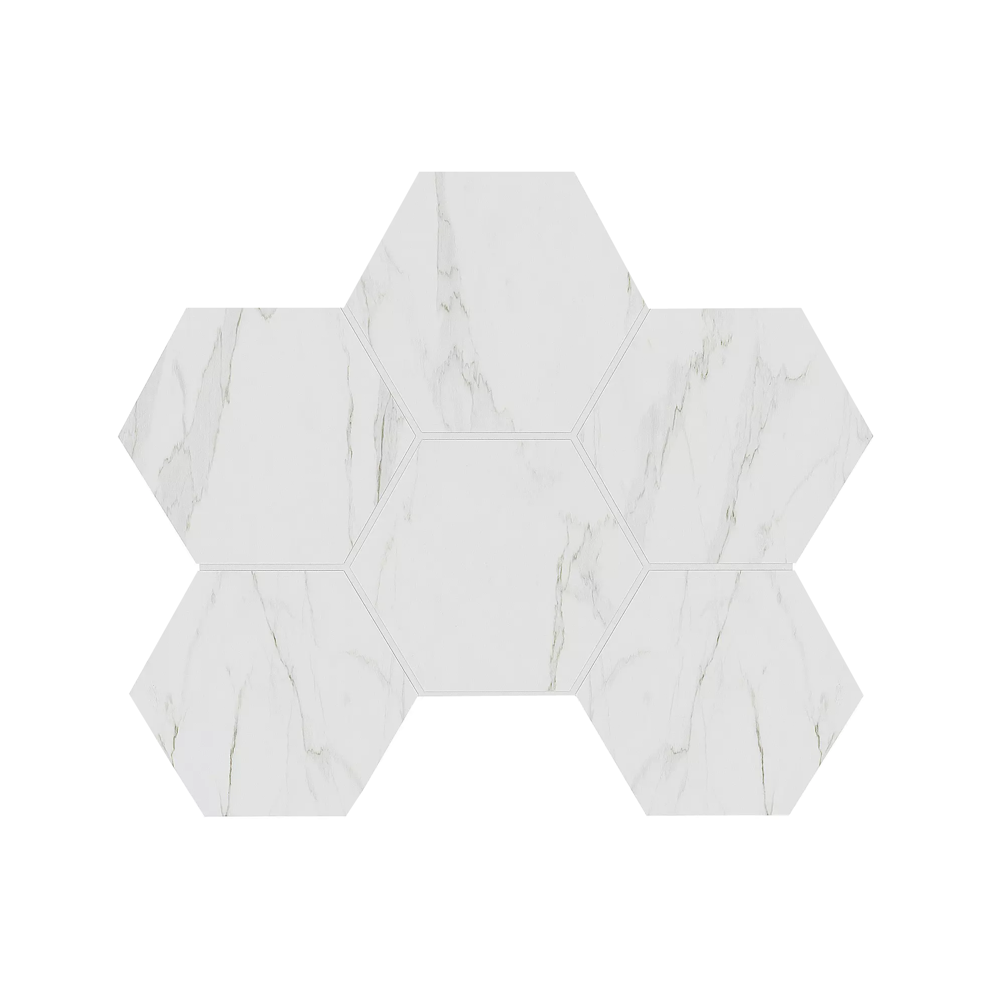 Мозаика 25x28.5 белый Estima AB01