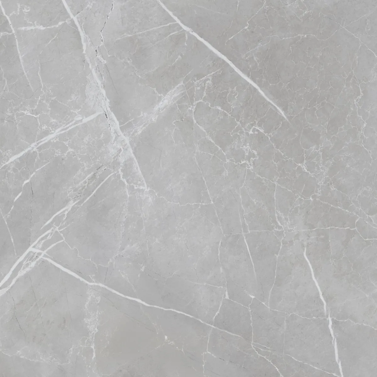 Керамогранит 60.8х60.8 серый Geotiles Aura Perla