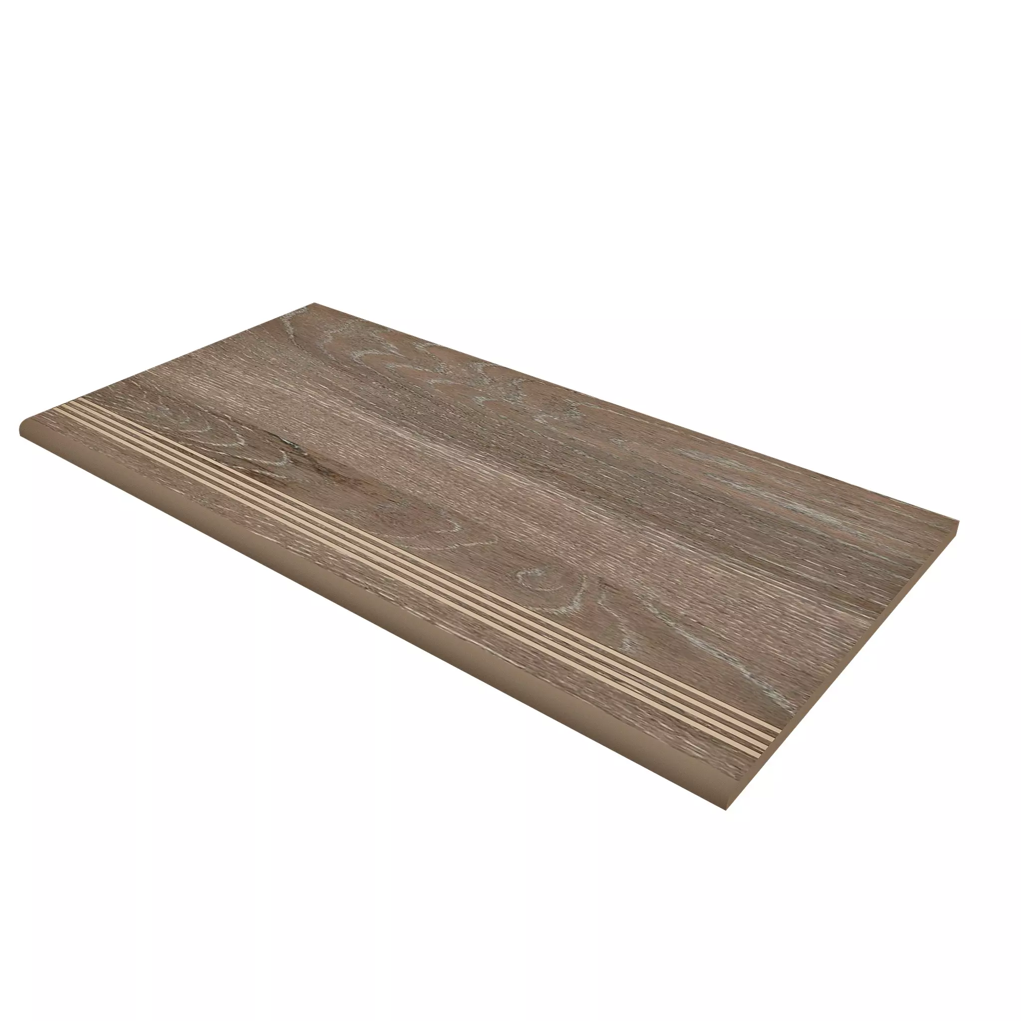 Ступени 30.6x60.9 коричневый Estima Dream Wood DW04
