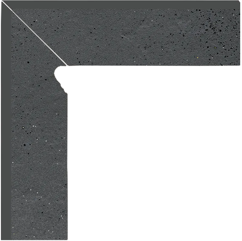 Плинтус 8.1х30 grafit Paradyz Semir