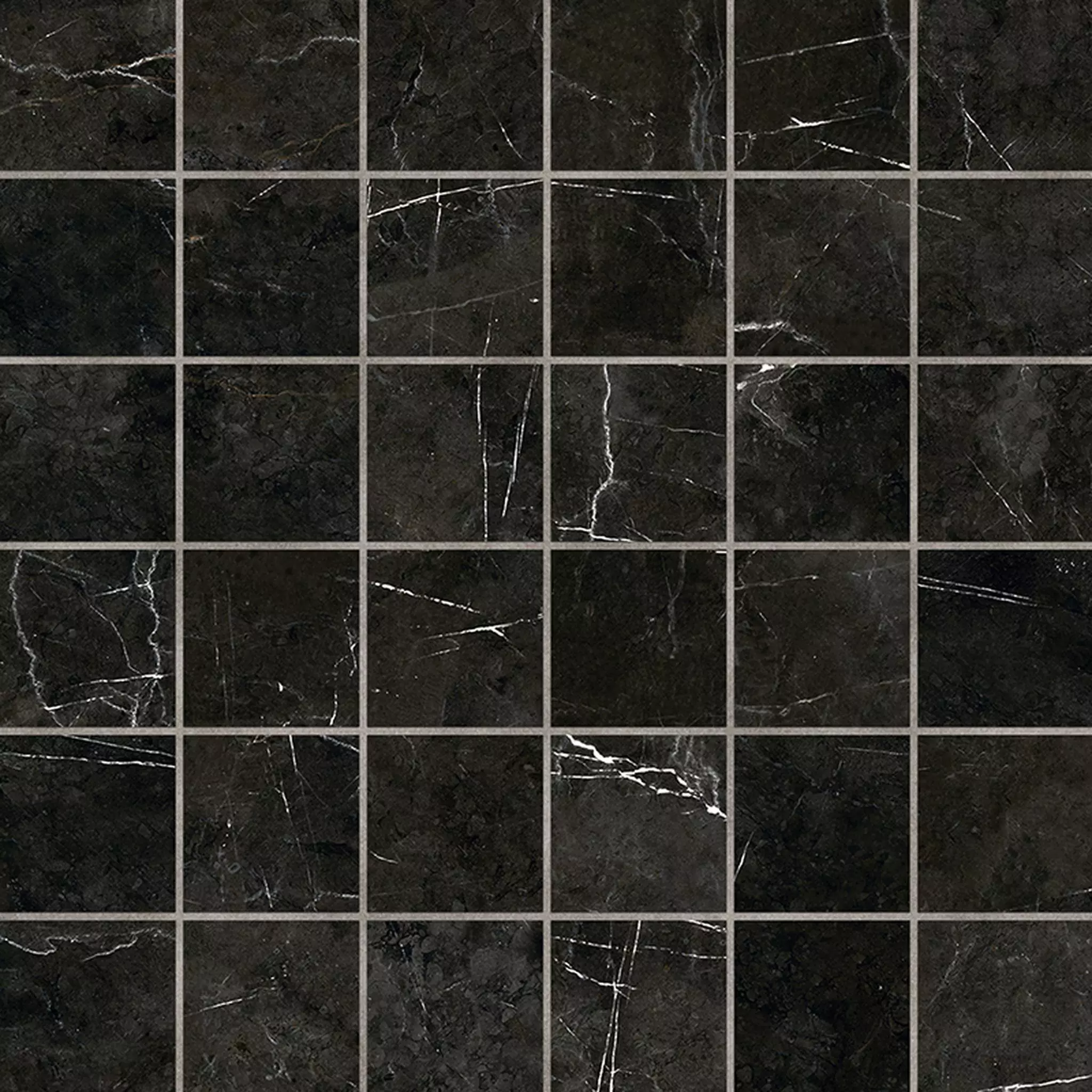 Мозаика 30x30 черный Estima Vision VS03