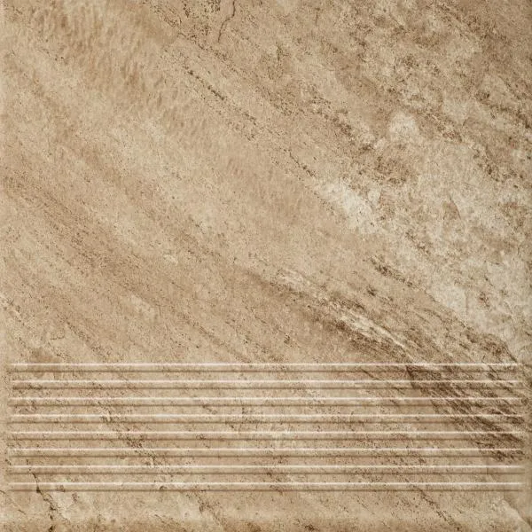 Ступени 30х30 pietra ochra Paradyz Mattone