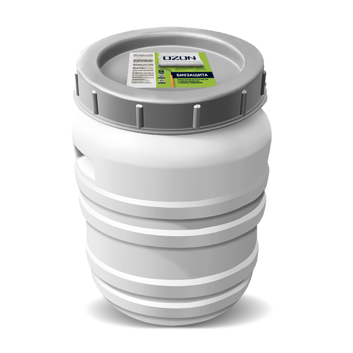 Пропитка-антисептик против плесени и грибка "Биозащита" для дерева и минеральных поверхностей БЗ(-5)-50   для работ при -5°С