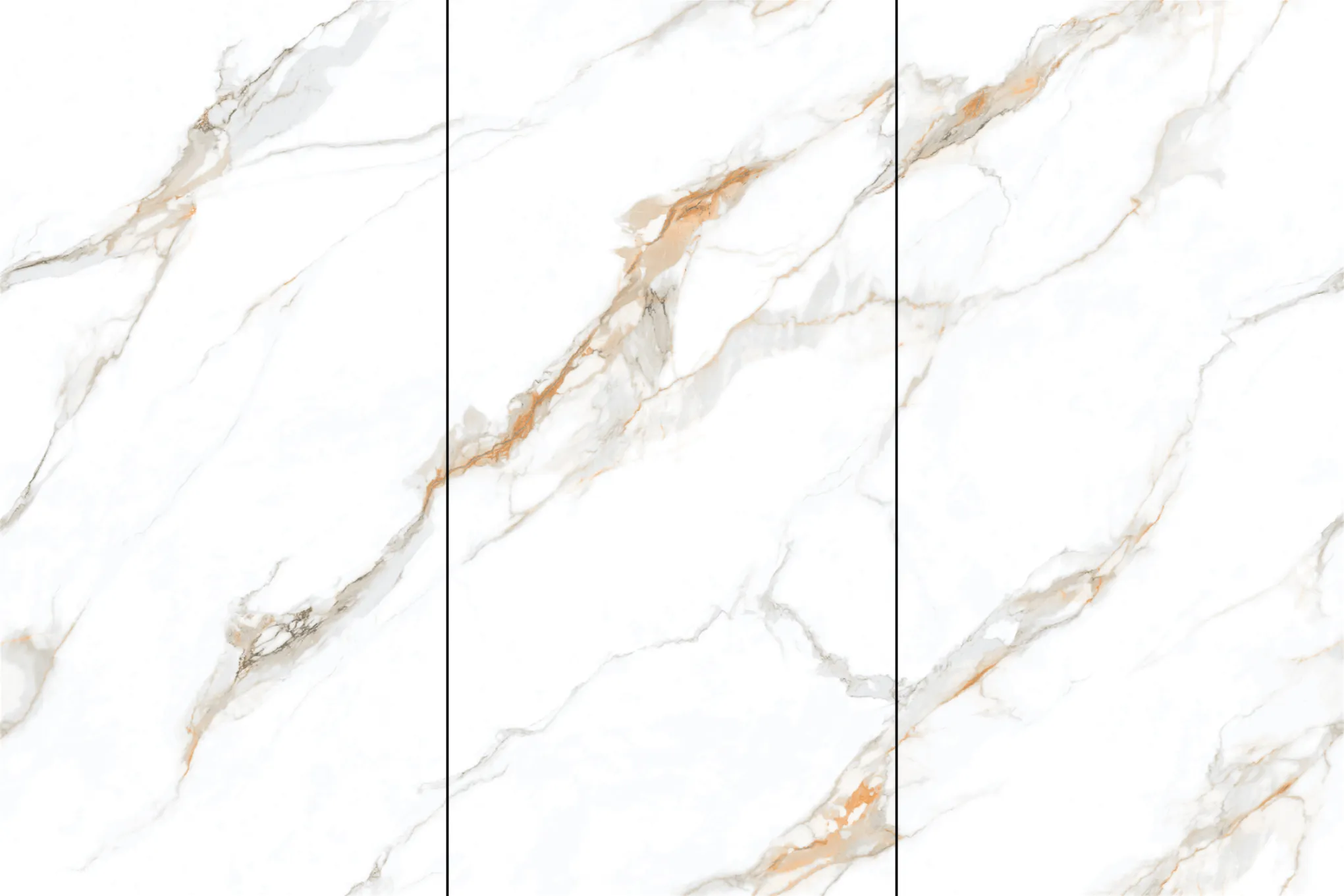 Керамогранит Calacatta Gold 120х240 белый NT Ceramic Atlas Wide NTT3002P