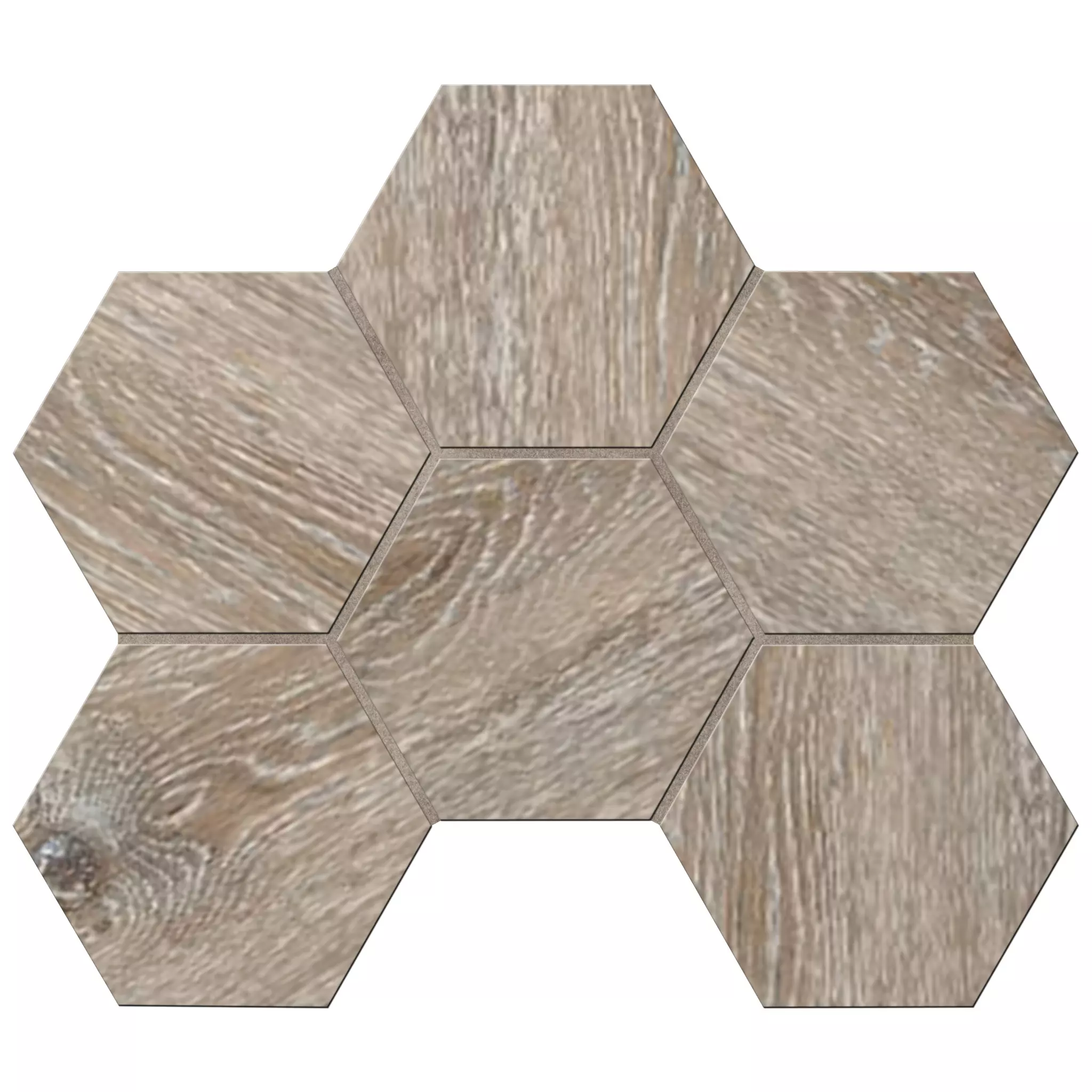 Мозаика 25x28.5 коричневый Estima Daintree DA04