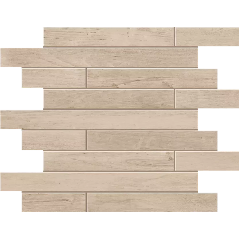 Мозаика 30x35 бежевый Estima Soft Wood SF02