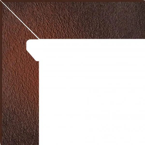 Плинтус 8.1х30 brown Paradyz Cloud