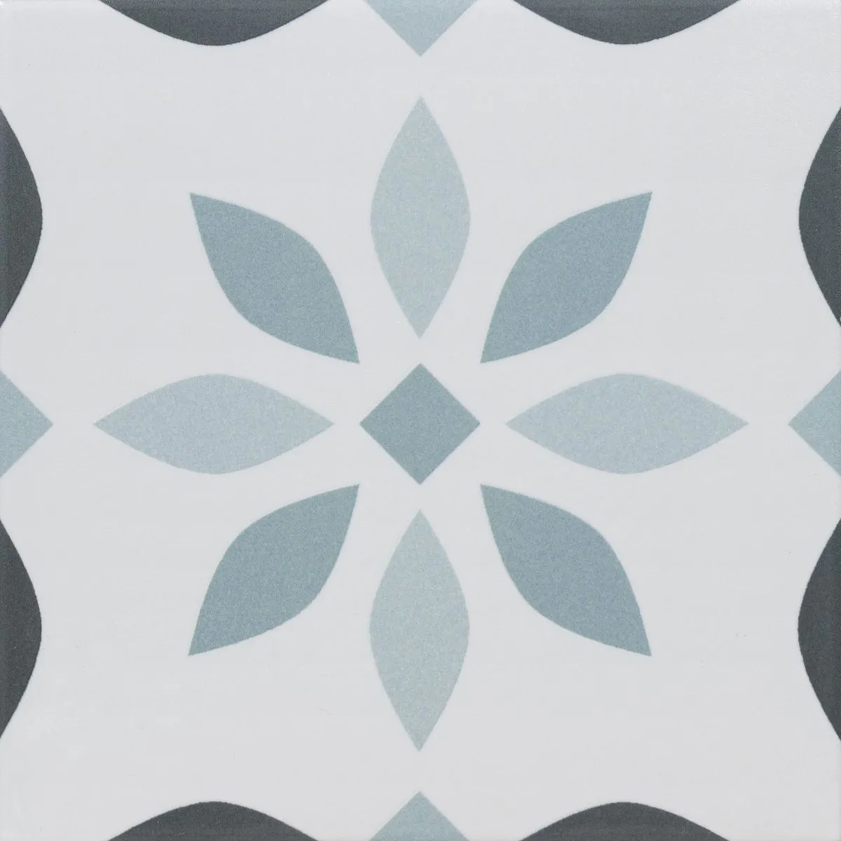 Керамогранит 22.3х22.3 синий Geotiles Denia Marino