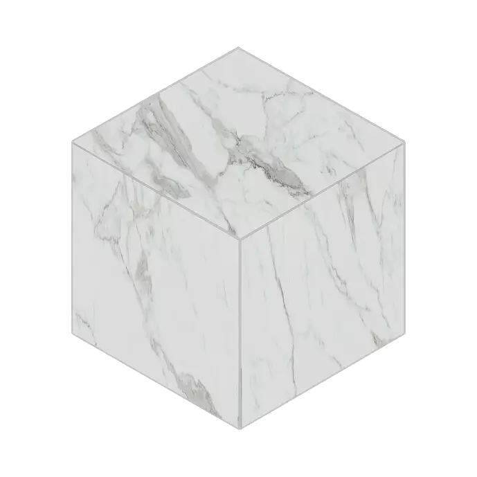Мозаика 25x29 белый Estima Montis MN01